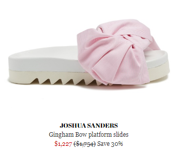 Joshua Sanders pink