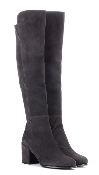 Alljack suede over-the-knee boots